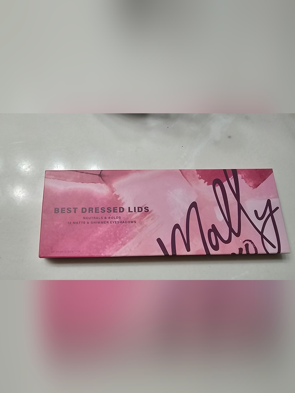 Mally Beauty Best Dressed Lids Eyeshadow Palette - Pink Packaging